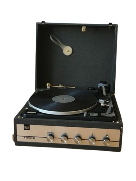 A record player.